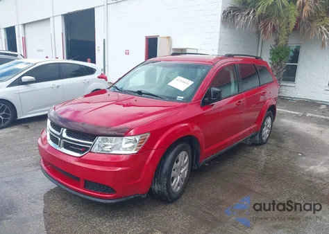 2015 Dodge Journey Se из США, поврежденный, VIN 3C4PDCAB5FT736092